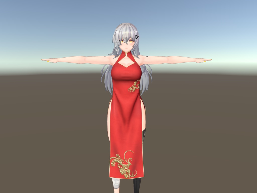 【フェイリアさん用衣装】チャイナドレス