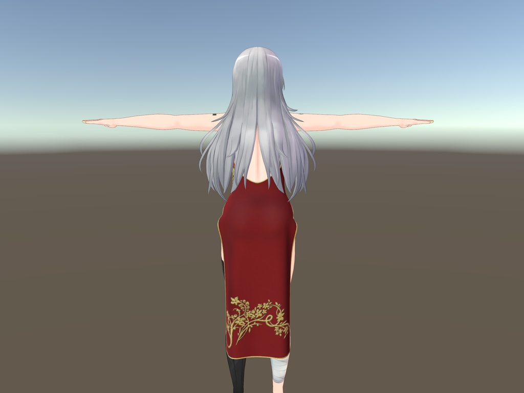 【フェイリアさん用衣装】チャイナドレス