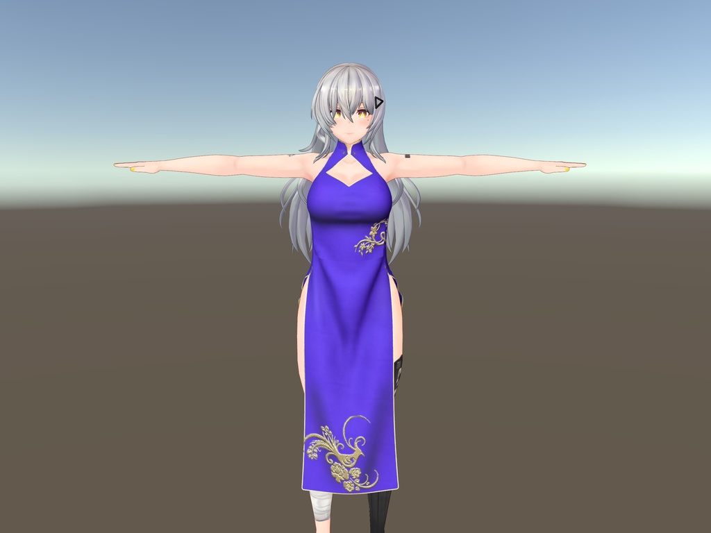 【フェイリアさん用衣装】チャイナドレス