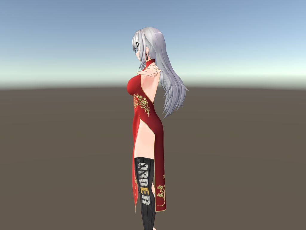 【フェイリアさん用衣装】チャイナドレス