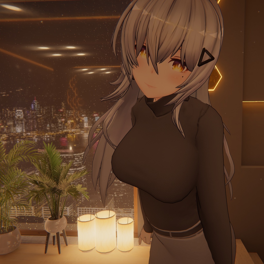 【フェイリアさん用衣装】ニット&タイトスカート