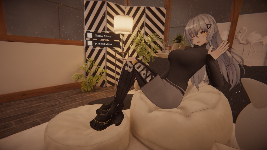 【フェイリアさん用衣装】ニット&タイトスカート