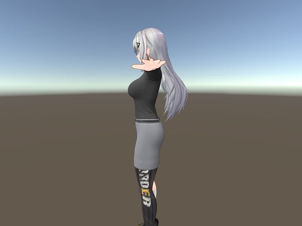 【フェイリアさん用衣装】ニット&タイトスカート