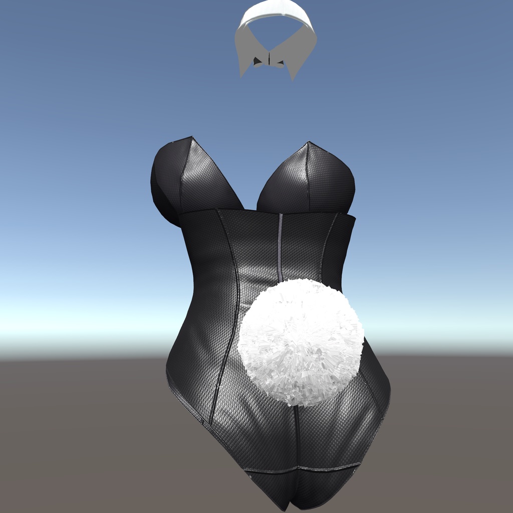 【サタリナ族のメイドさん用】バニーガールなメイドさん衣装