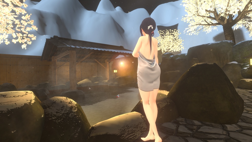 【フェイリアさん用衣装】湯上りバスタオル