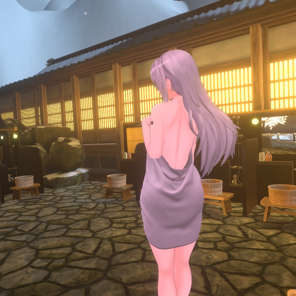 【フェイリアさん用衣装】湯上りバスタオル