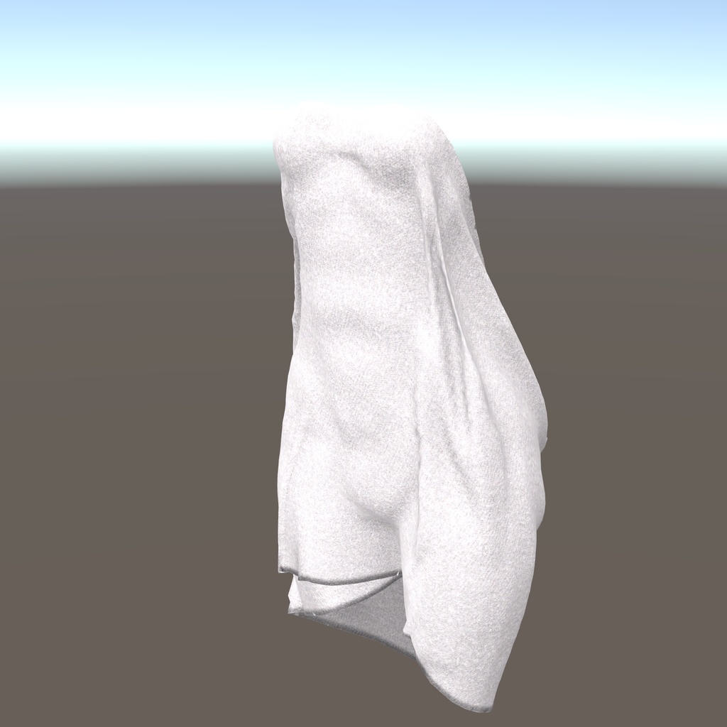 【狐雪ちゃん用衣装】湯上りバスタオル