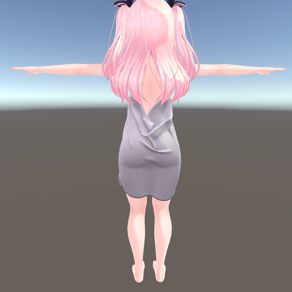 【イヨちゃん用衣装】湯上りバスタオル