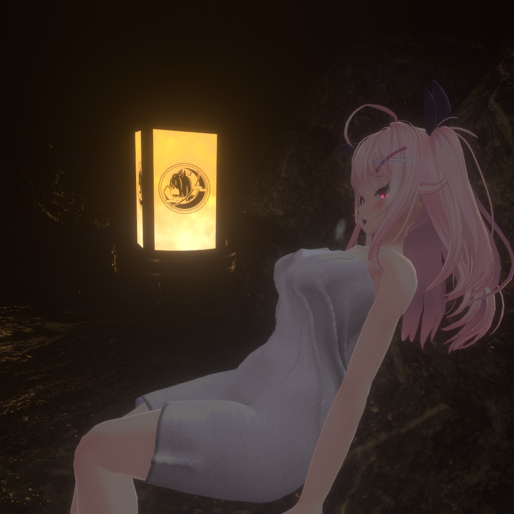 【イヨちゃん用衣装】湯上りバスタオル