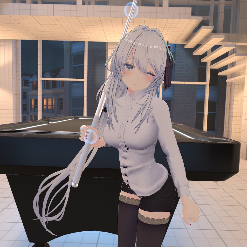 【狐薄ちゃん用衣装】ドレスシャツ