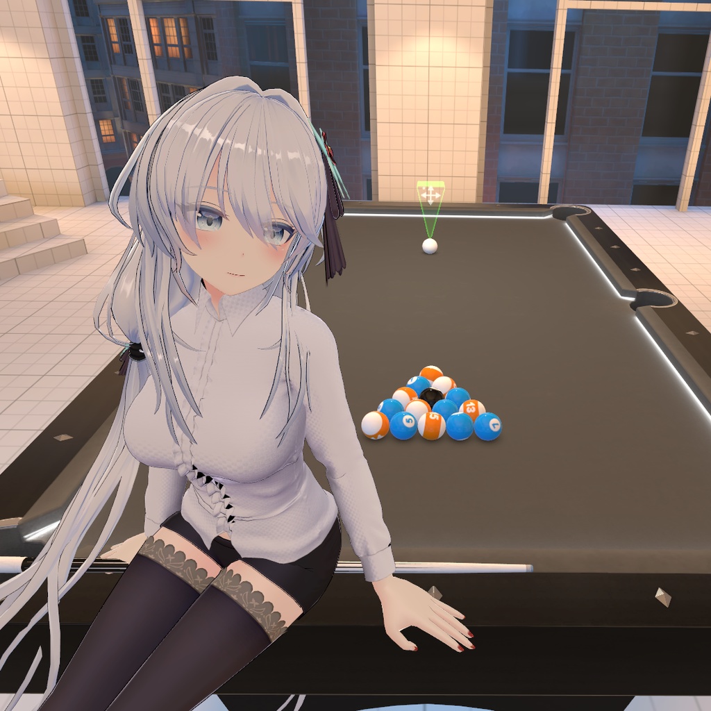 【狐薄ちゃん用衣装】ドレスシャツ