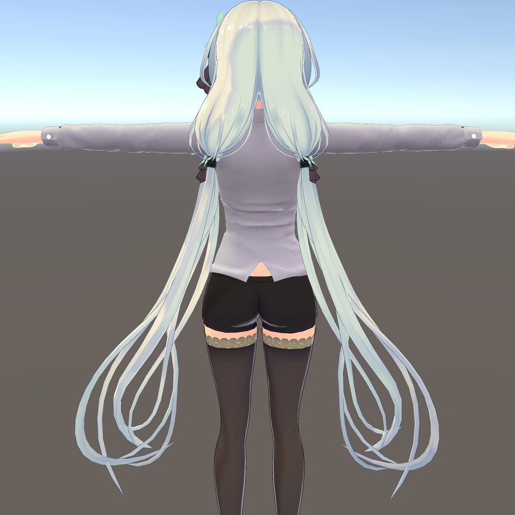 【狐薄ちゃん用衣装】ドレスシャツ