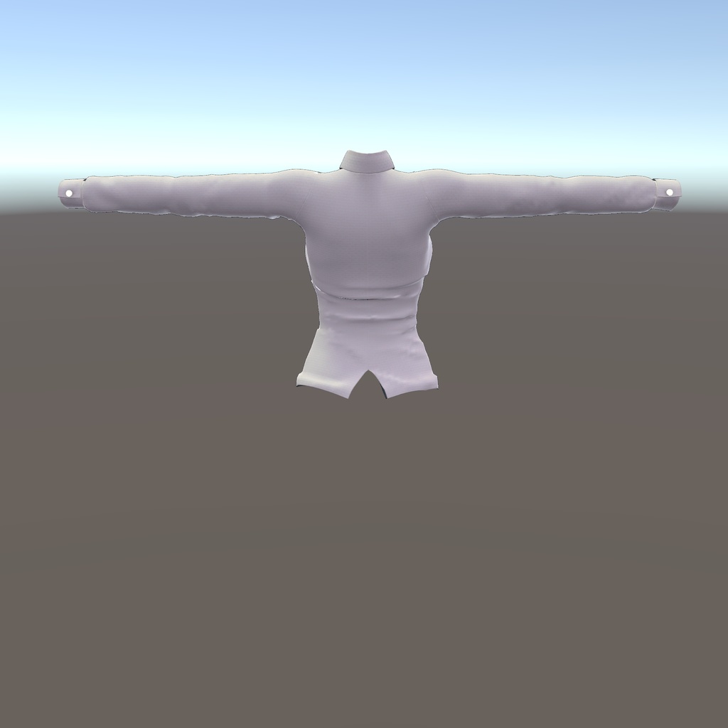 【狐薄ちゃん用衣装】ドレスシャツ