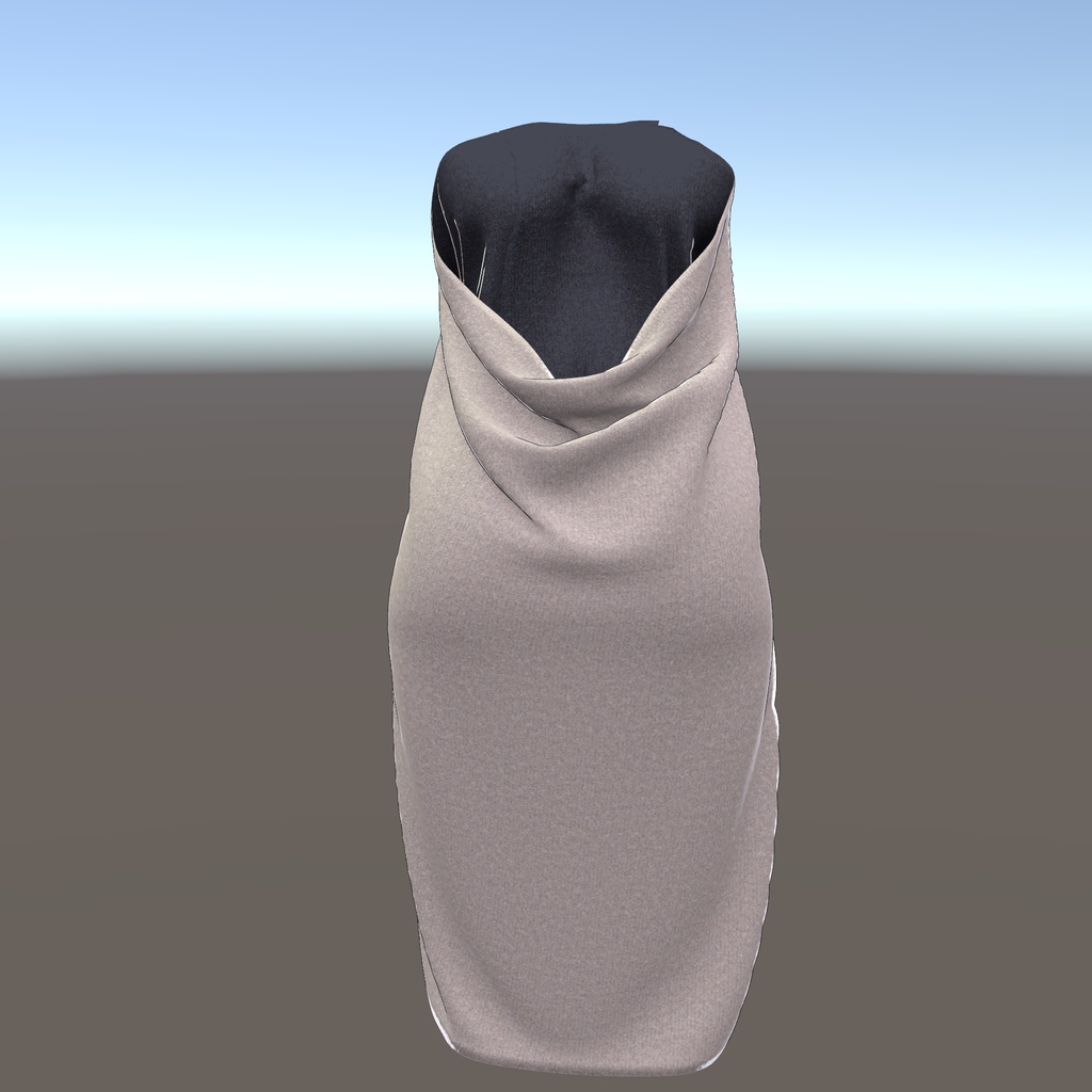 【狐薄ちゃん用衣装】湯上りバスタオル