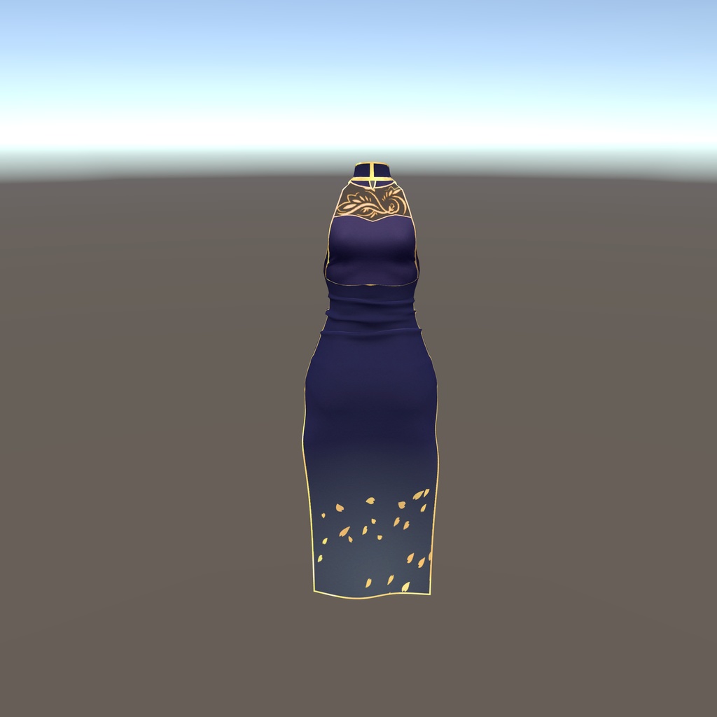 【ウルフェリア用衣装】チャイナドレス