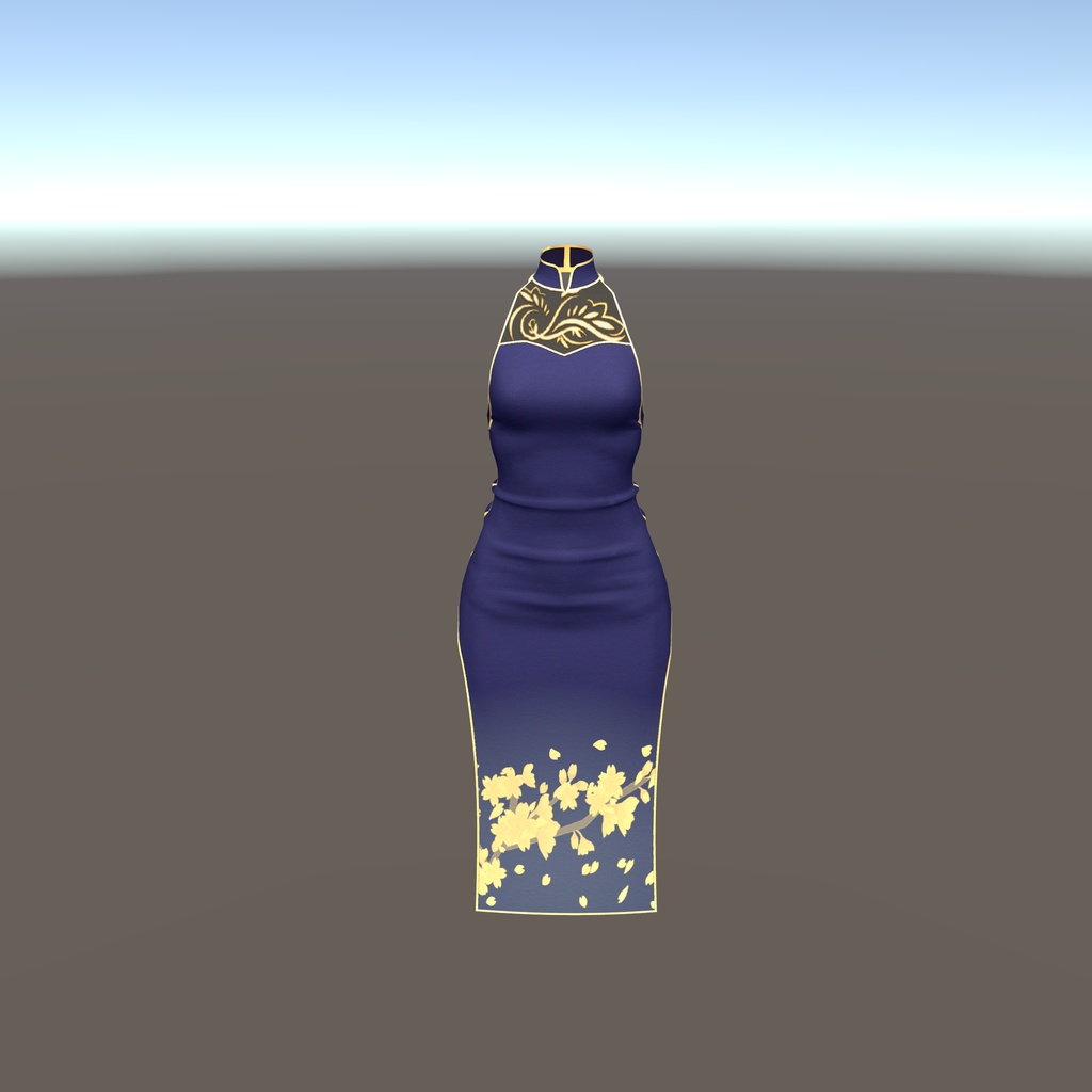 【ウルフェリア用衣装】チャイナドレス