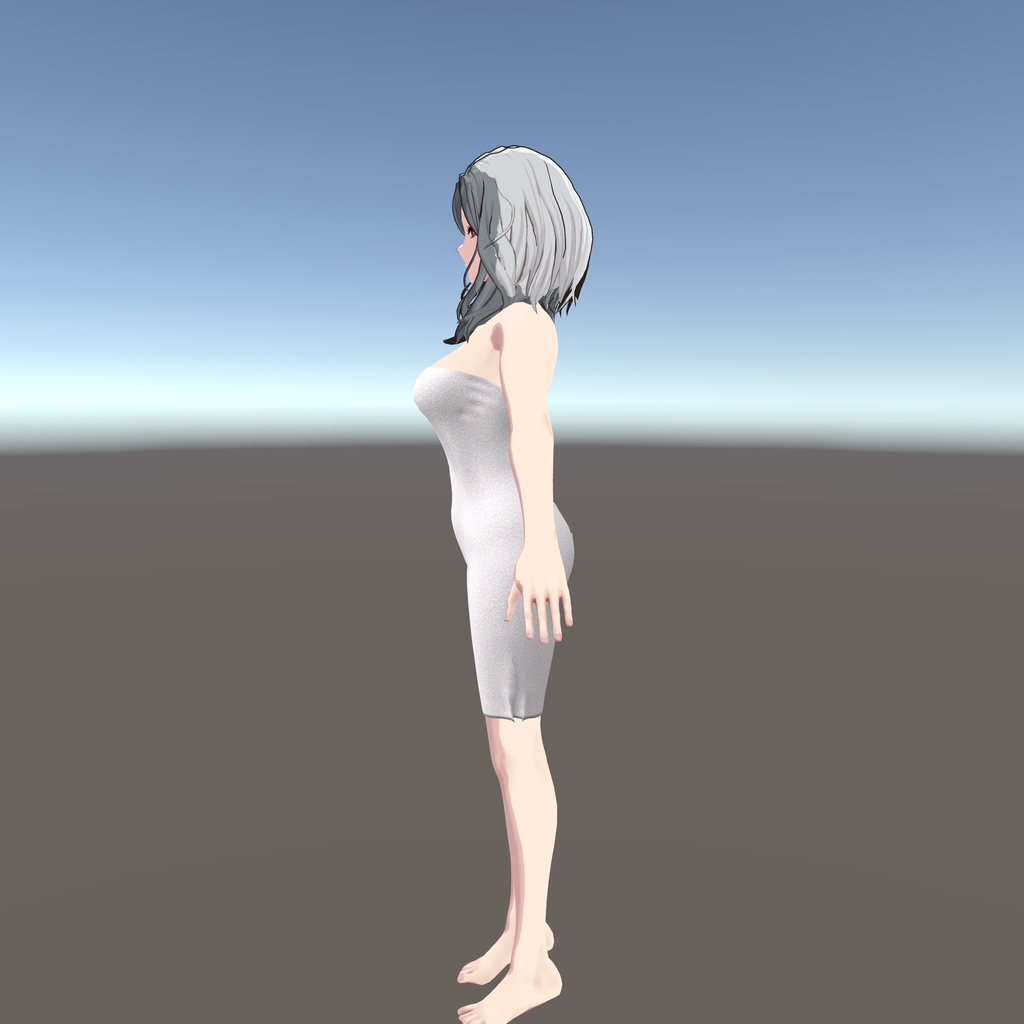 【センティッド用衣装】タンクトップ&バスタオル