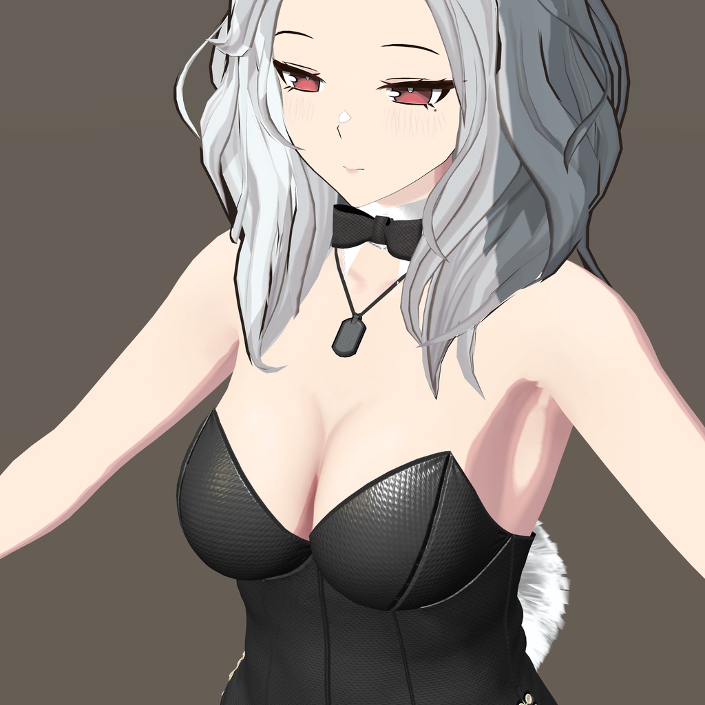 【センティッド用衣装】レザーバニーガール