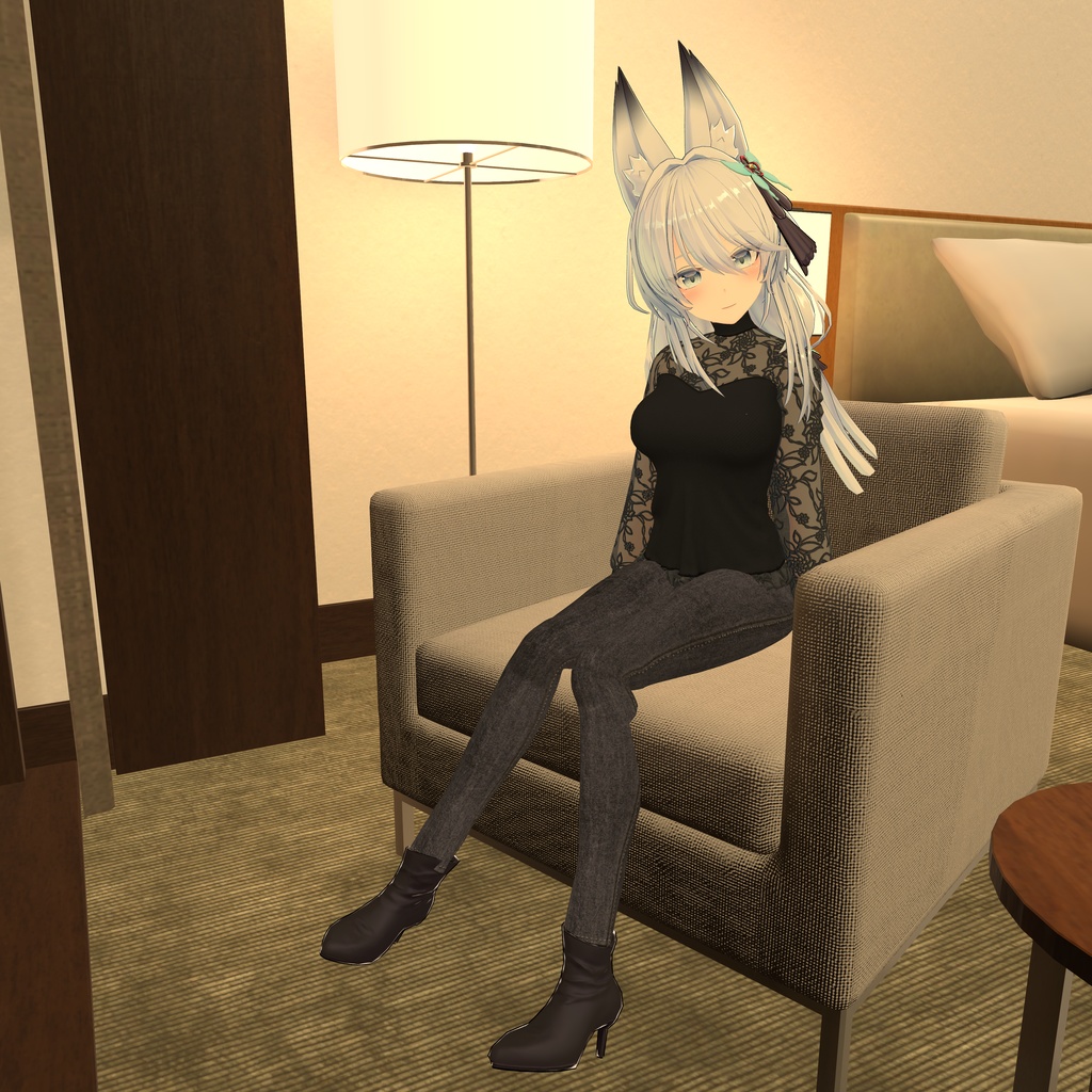 【狐薄ちゃん用衣装】春コーデセット