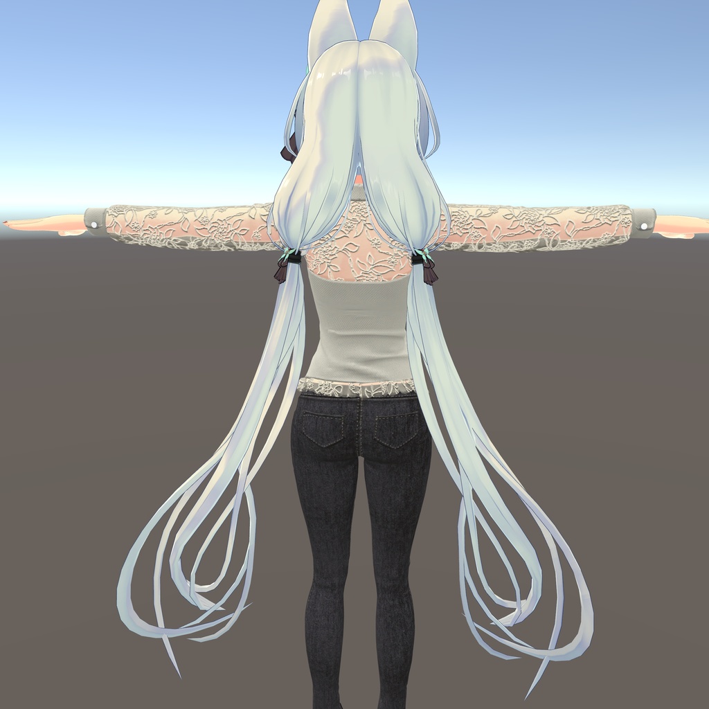 【狐薄ちゃん用衣装】春コーデセット