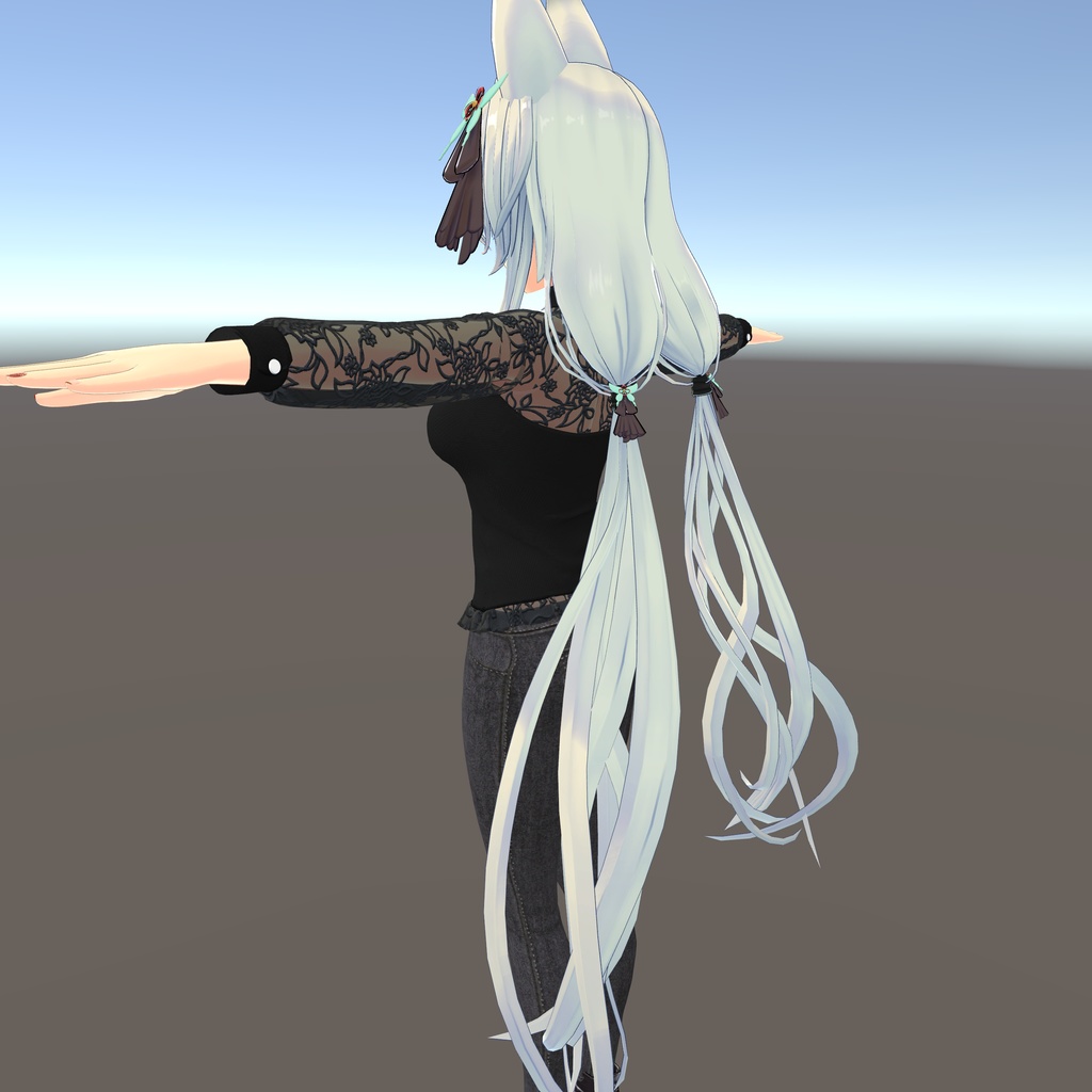 【狐薄ちゃん用衣装】春コーデセット