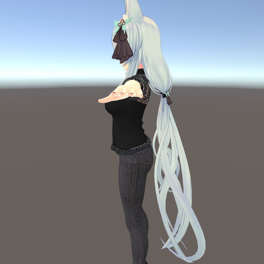 【狐薄ちゃん用衣装】春コーデセット