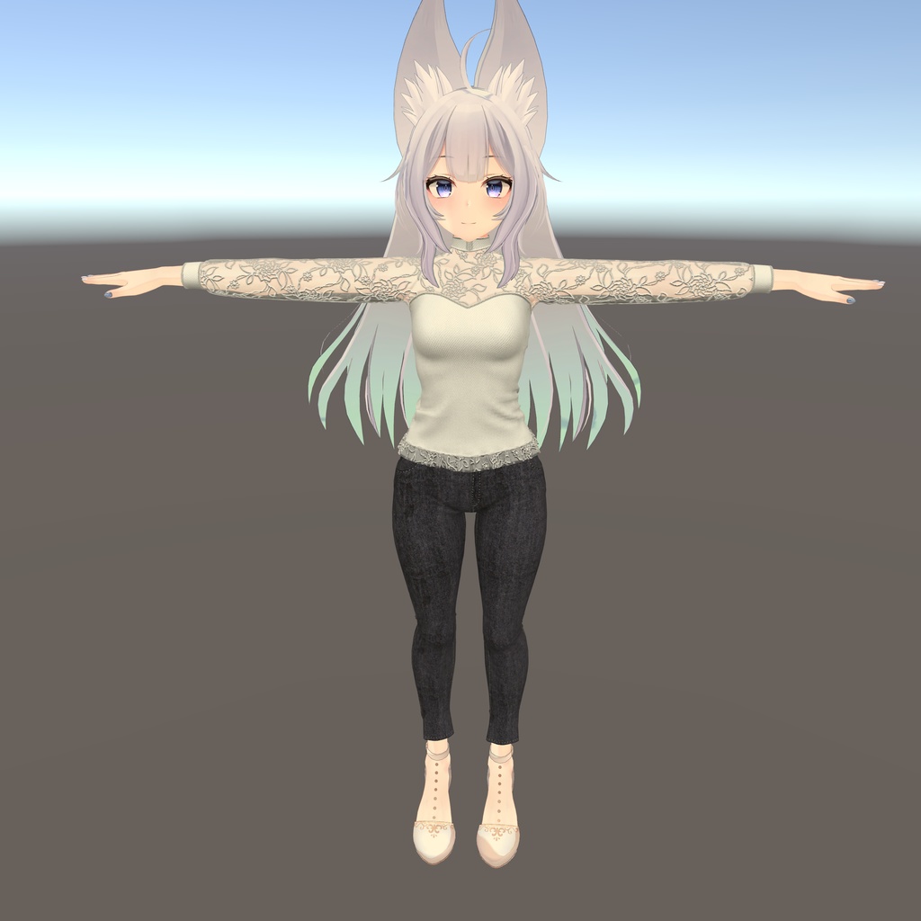 【ウルフェリア用衣装】春コーデセット