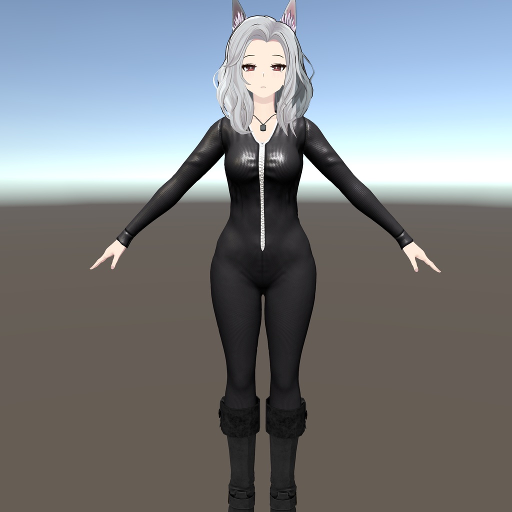 【センティッド用衣装】ライダースーツ