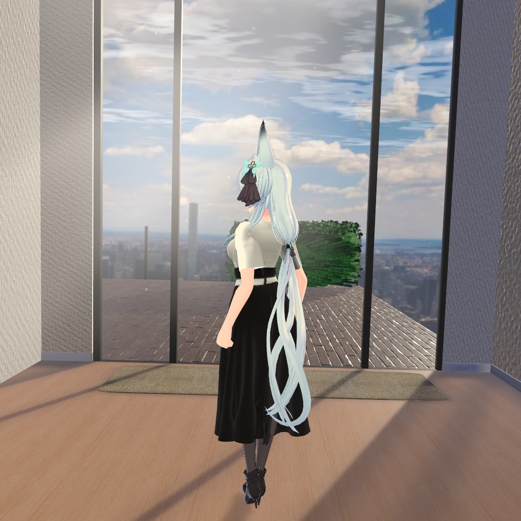 【狐薄ちゃん用衣装】神戸のお嬢様