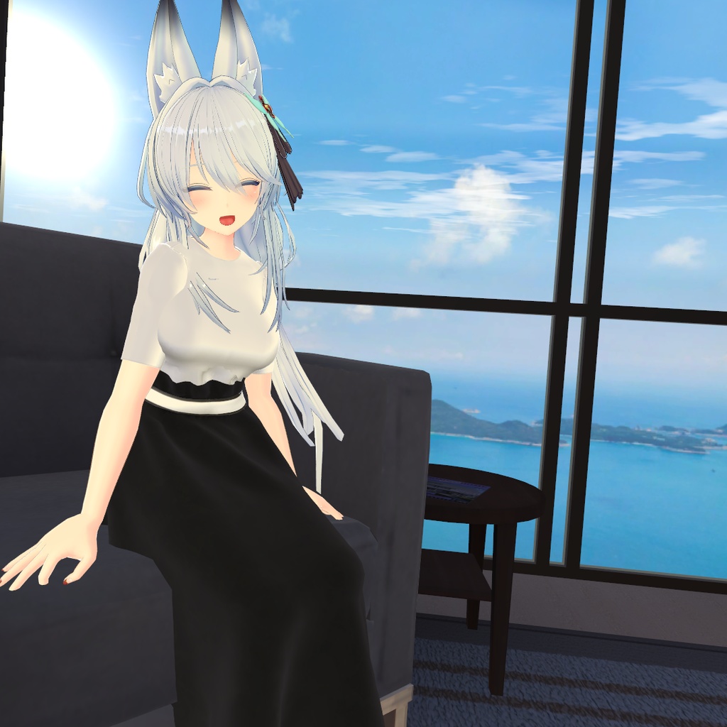 【狐薄ちゃん用衣装】神戸のお嬢様