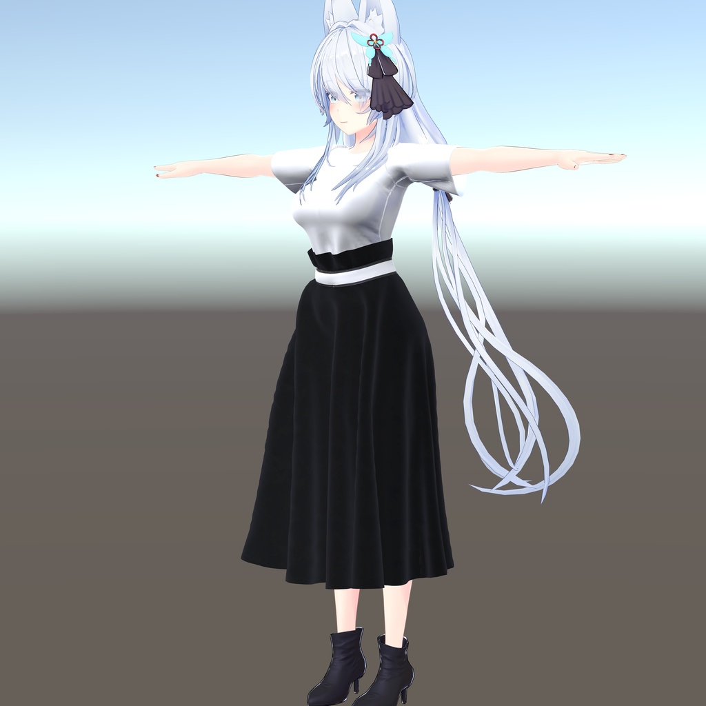 【狐薄ちゃん用衣装】神戸のお嬢様