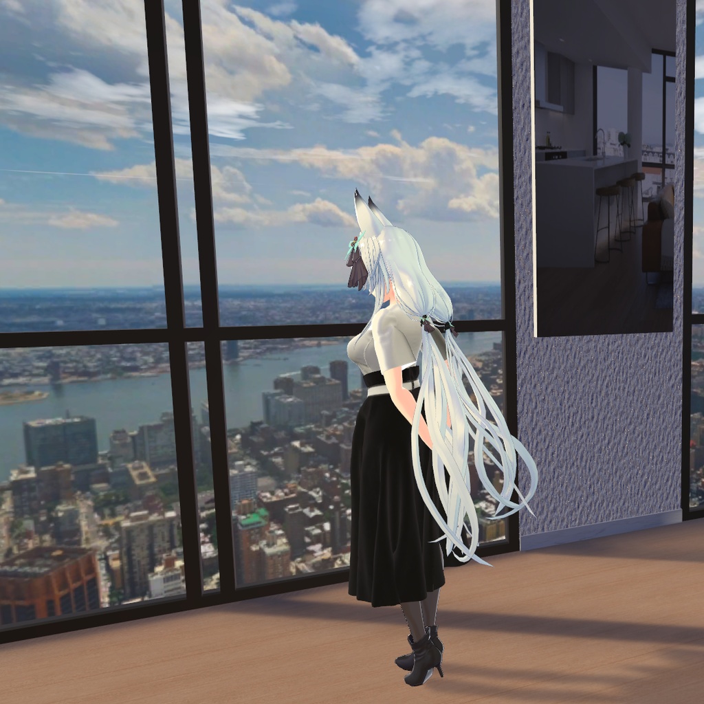 【狐薄ちゃん用衣装】神戸のお嬢様