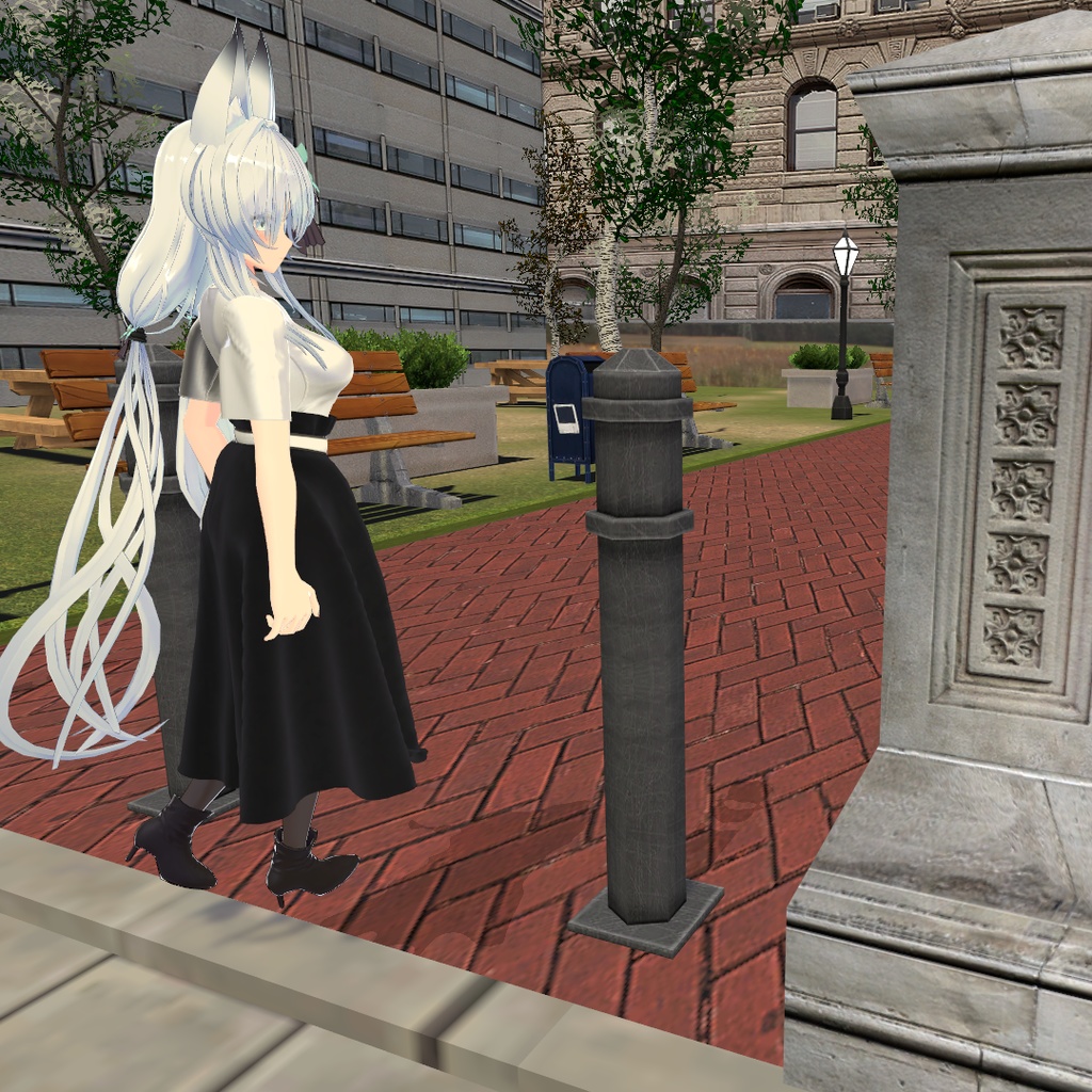 【狐薄ちゃん用衣装】神戸のお嬢様