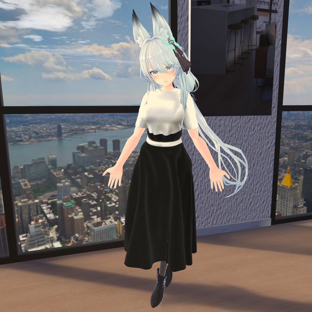 【狐薄ちゃん用衣装】神戸のお嬢様