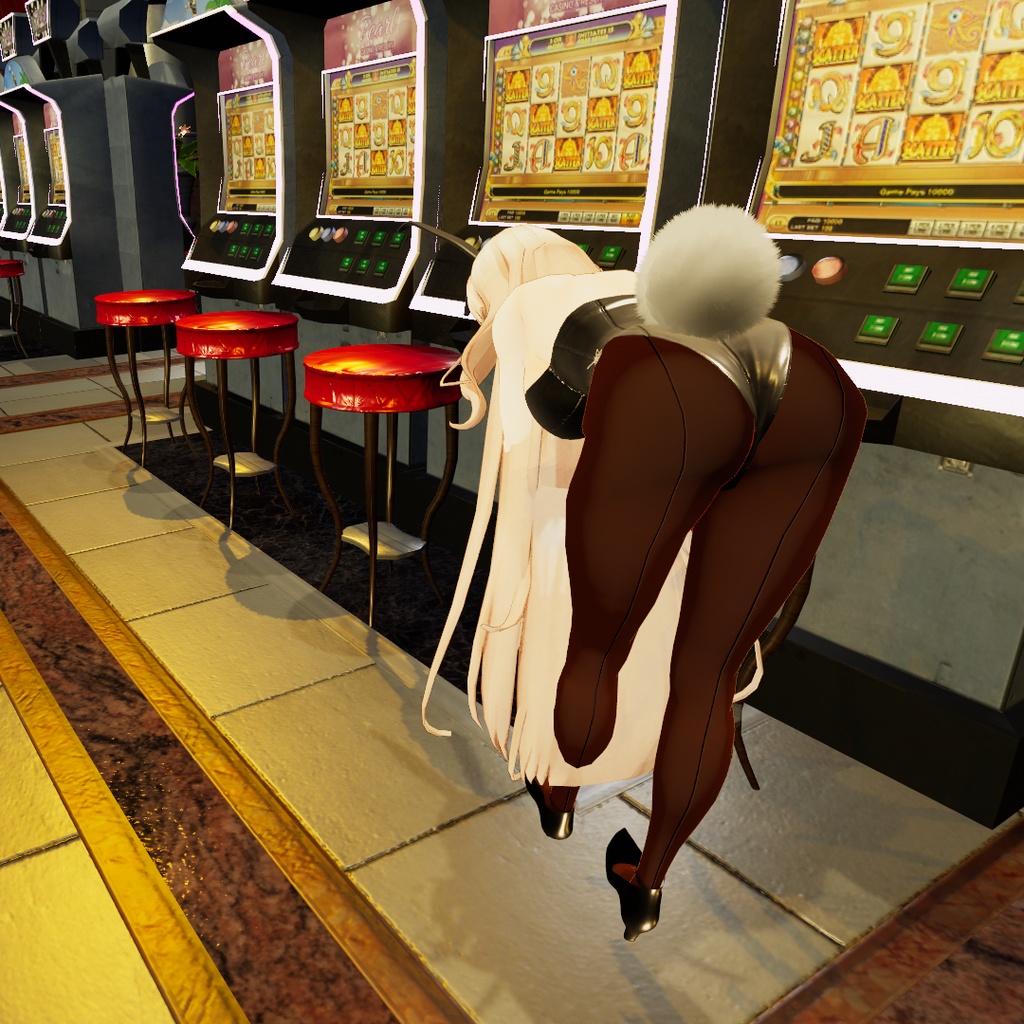 【ストレーラ用衣装】レザーバニーガールセット