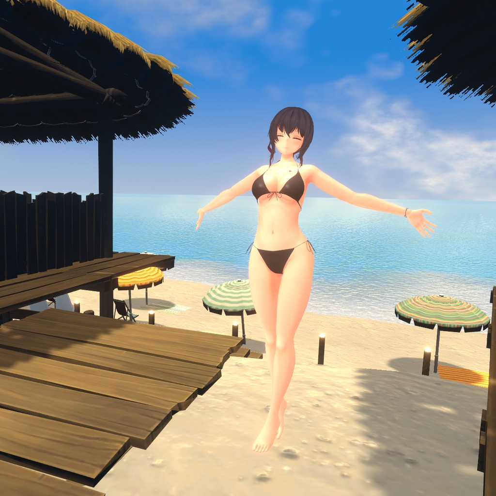 【フェイリアさん用衣装】タイサイド・ビキニ