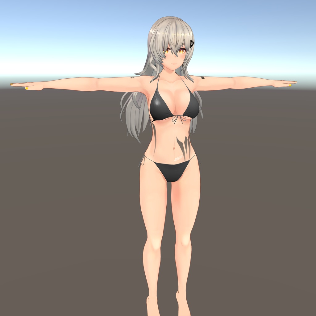 【フェイリアさん用衣装】タイサイド・ビキニ