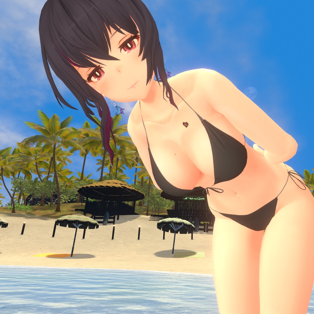 【フェイリアさん用衣装】タイサイド・ビキニ