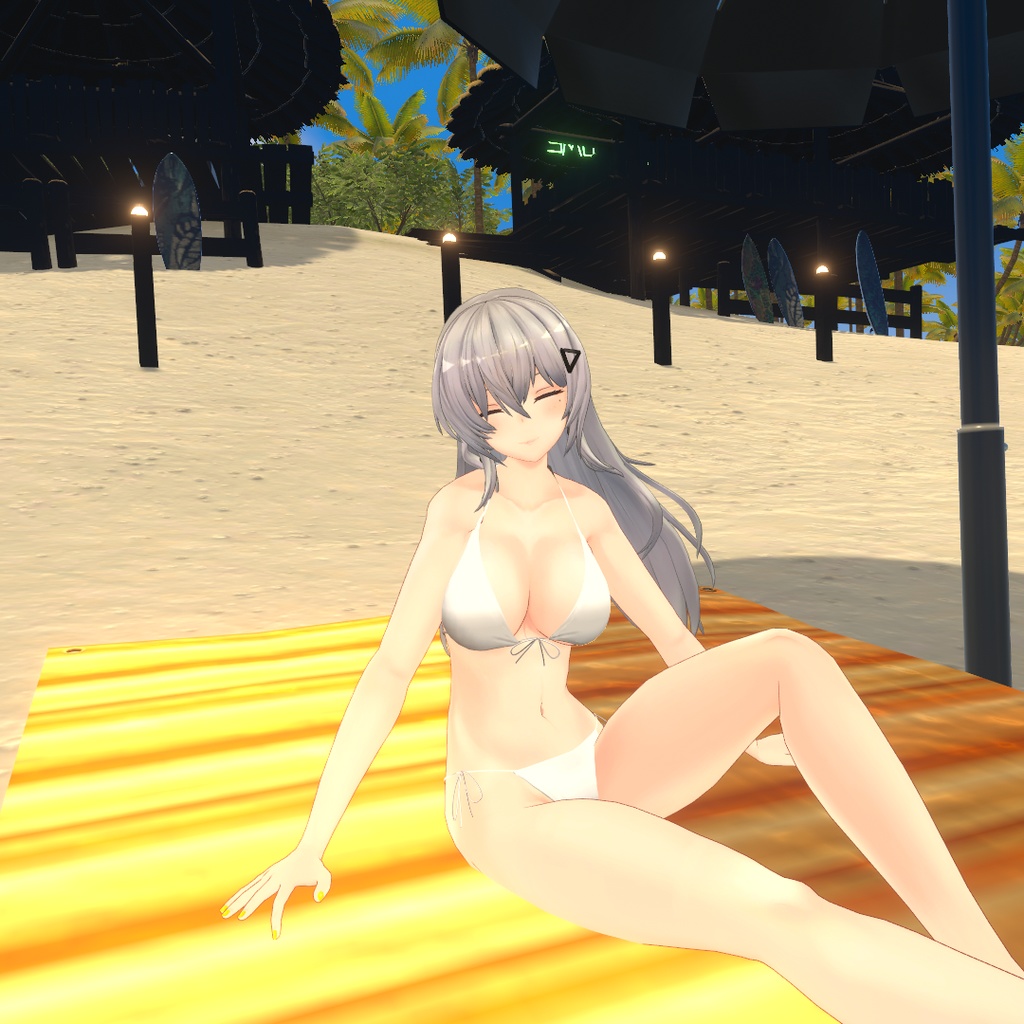 【フェイリアさん用衣装】タイサイド・ビキニ