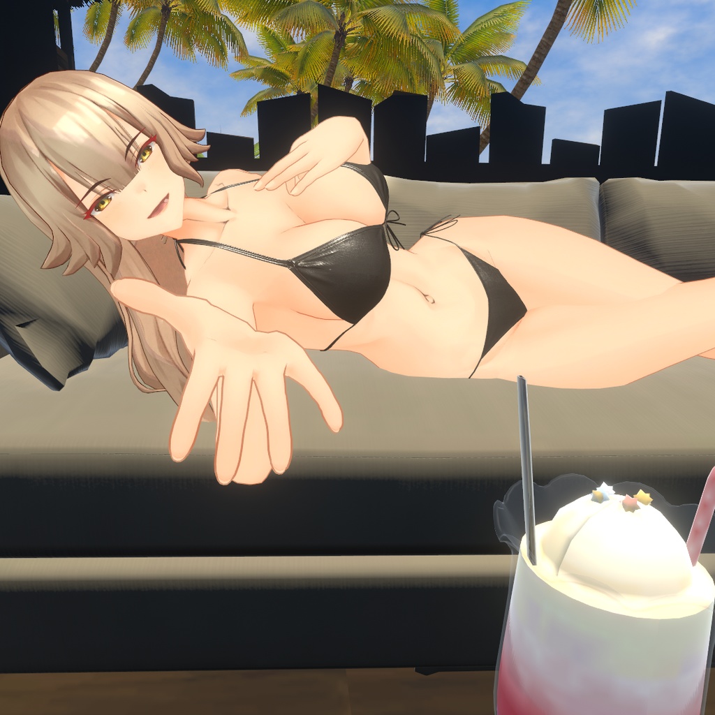 【ストレーラ用衣装】タイサイド・ビキニ