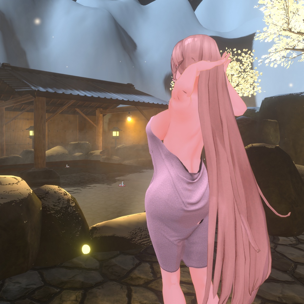 【ストレーラ用衣装】湯上りバスタオル