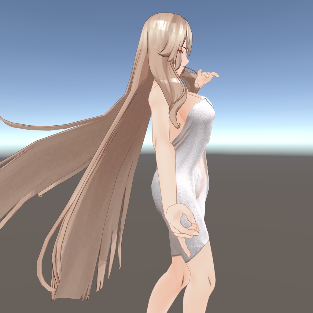 【ストレーラ用衣装】湯上りバスタオル