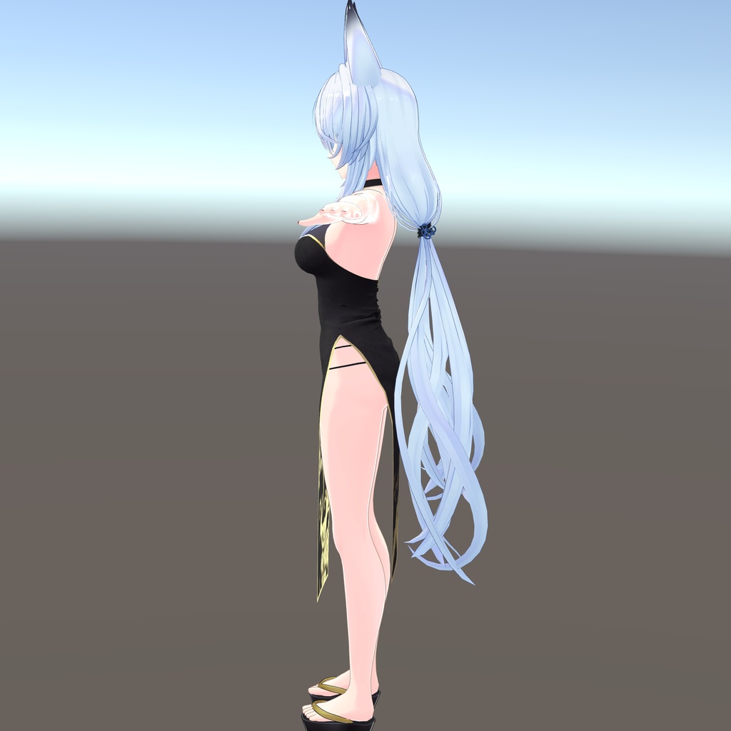 【狐薄ちゃん用衣装】チャイナドレス