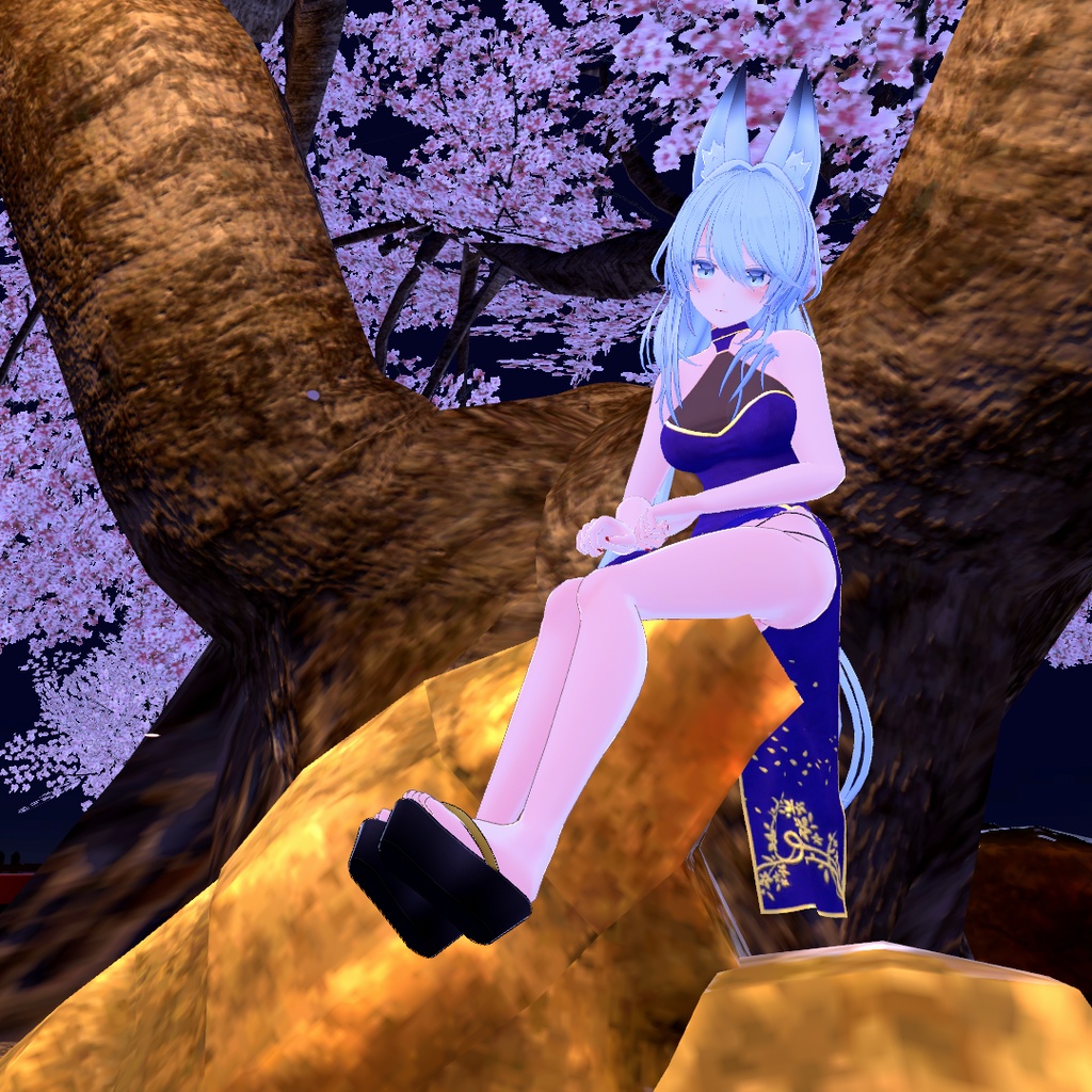 【狐薄ちゃん用衣装】チャイナドレス