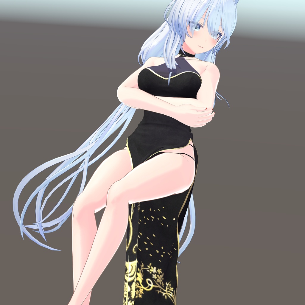 【狐薄ちゃん用衣装】チャイナドレス