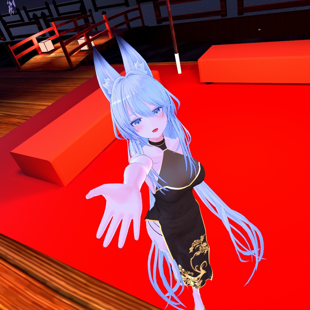 【狐薄ちゃん用衣装】チャイナドレス