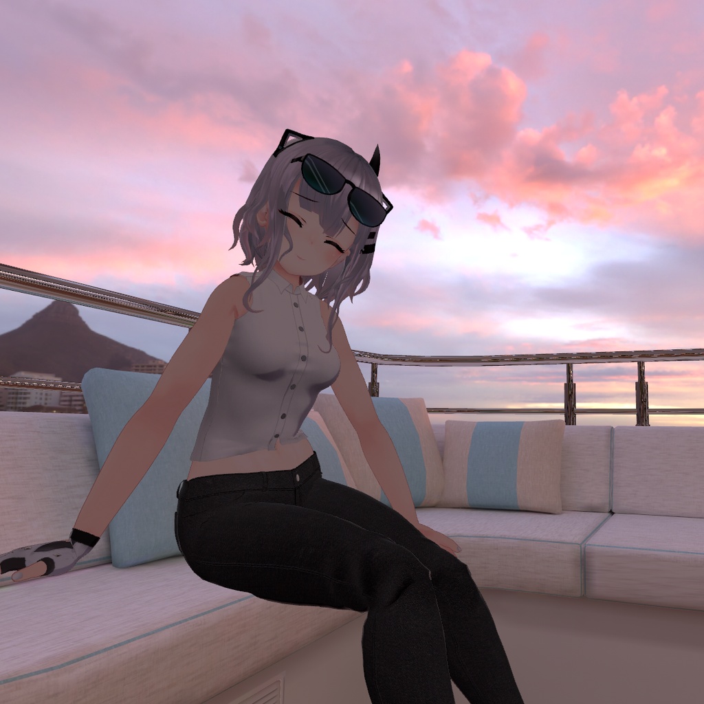 【Leeme -リーメ- & Reeva -リーバ-用衣装】パンツコーデ