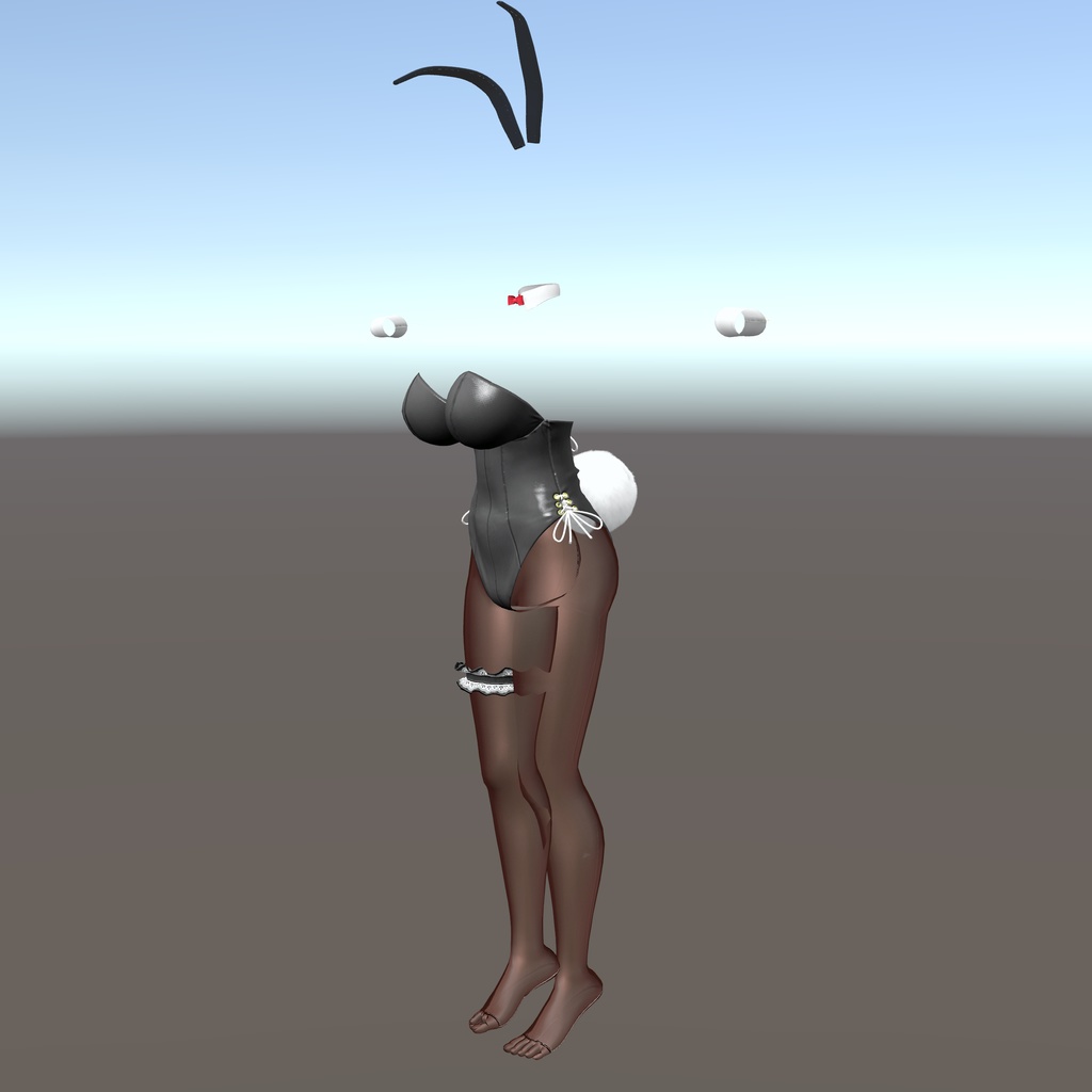 【イメリス用衣装】レザーバニーガール