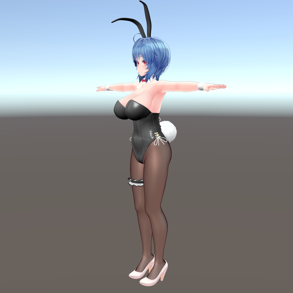 【イメリス用衣装】レザーバニーガール