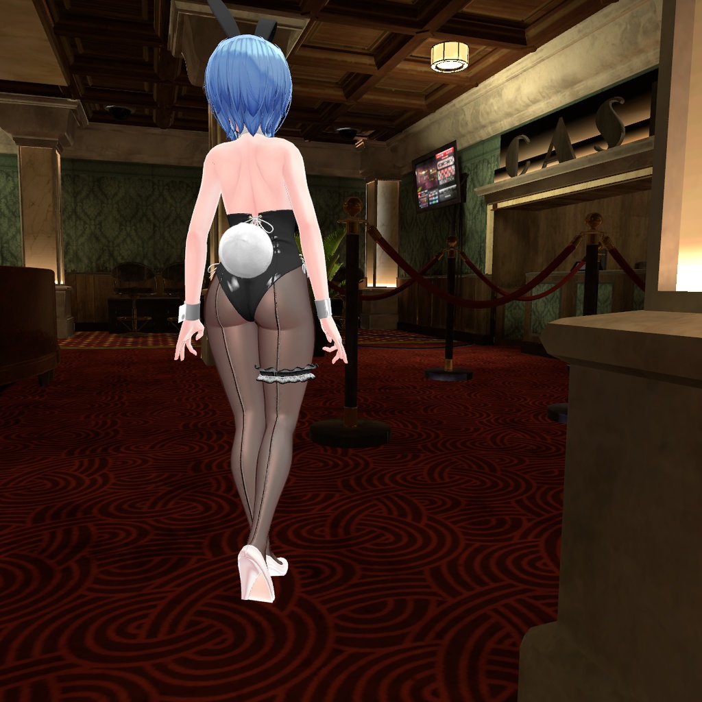 【イメリス用衣装】レザーバニーガール